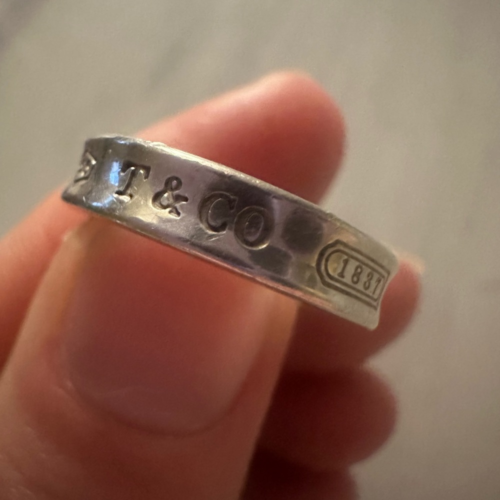 Tiffany & Co Sterling Silver Ring - Picture 6 of 10